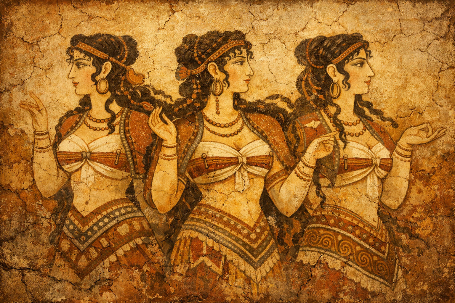 Minoan Breast Bands - undefined